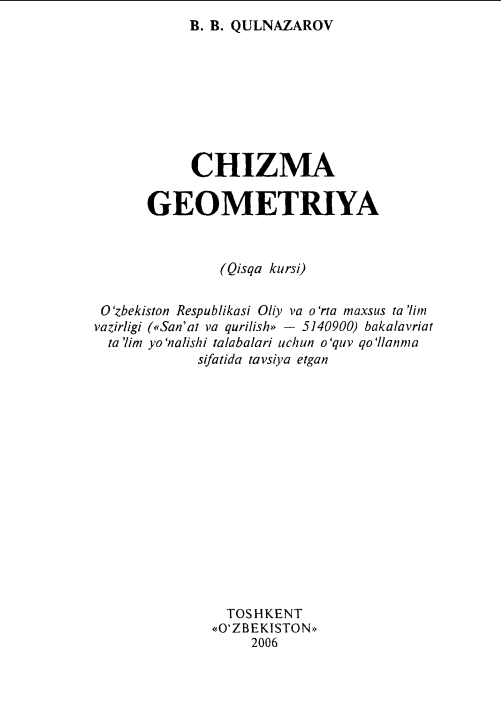 Chizma geometriya