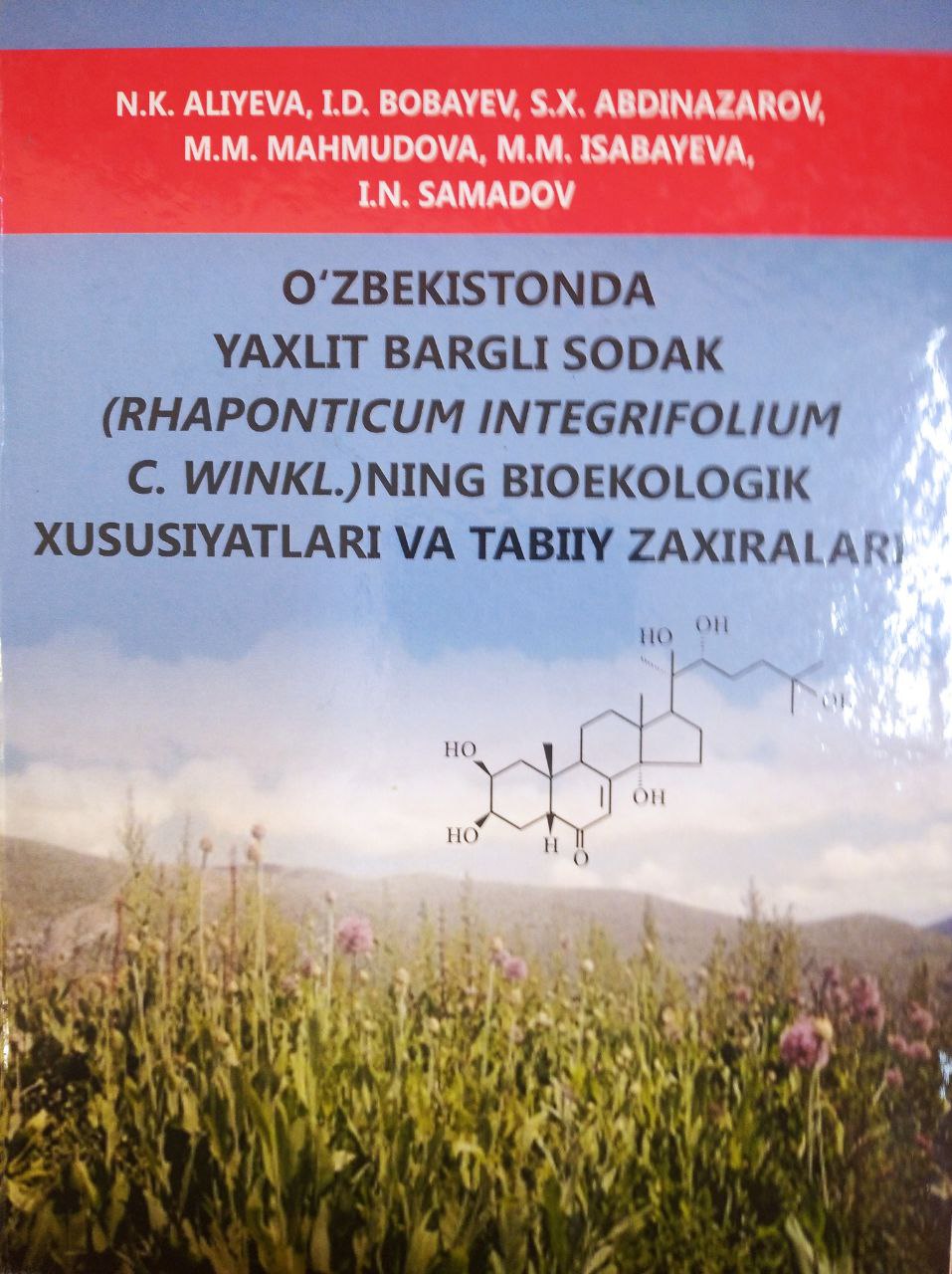 O'zbekistonda yaxlit bargli sodak(RHAPONTICUM INTEGRIFOLIUM C.WINKL.)ning bioekologik xususiyatlari va tabiiy zaxiralari