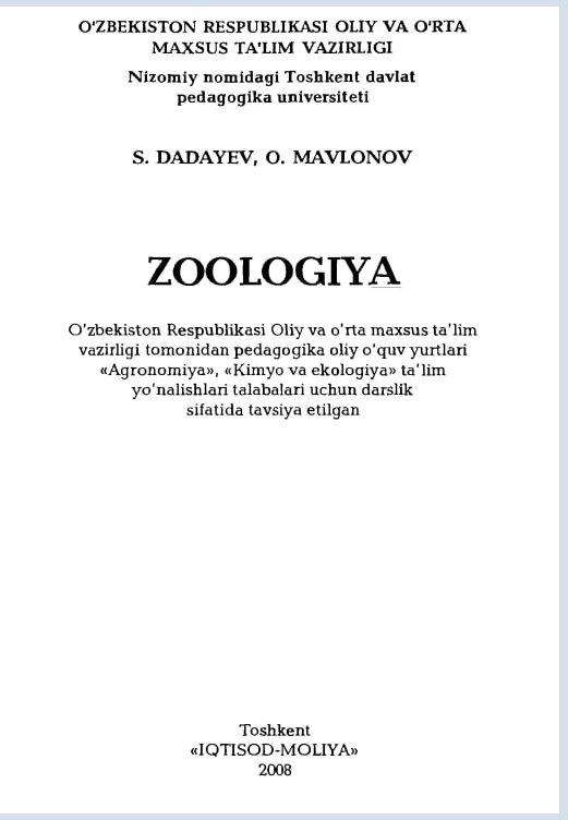 zoologiya