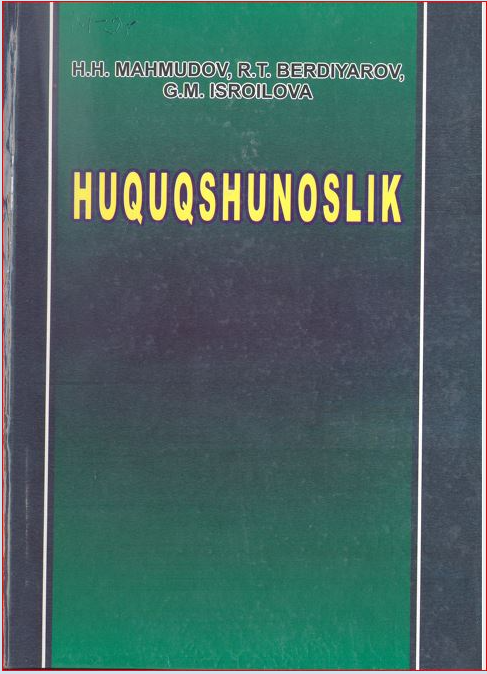 Huquqshunoslik.