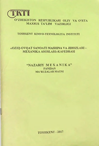 Nazariy mexanika