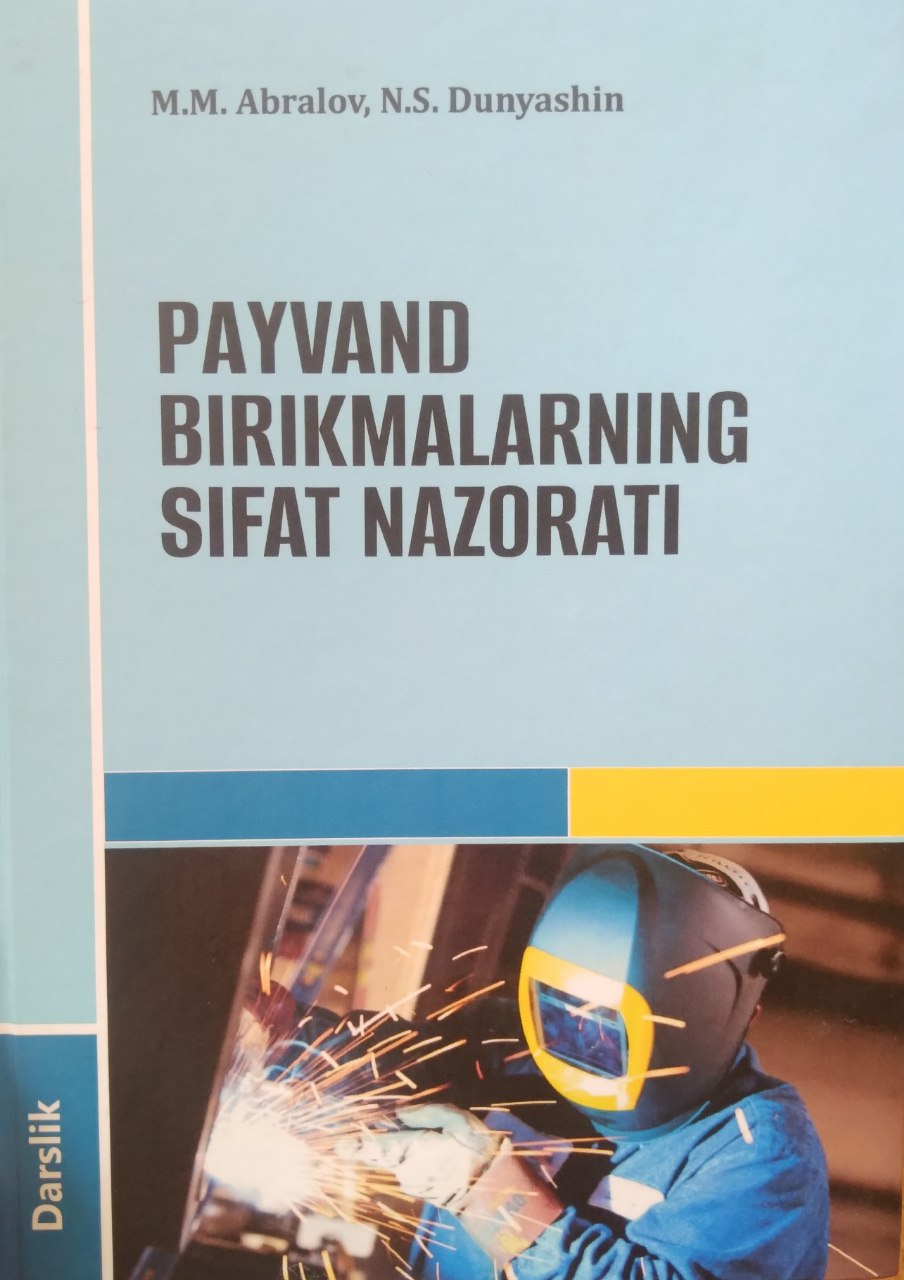 Payvand birikmalarning sifat nazorati