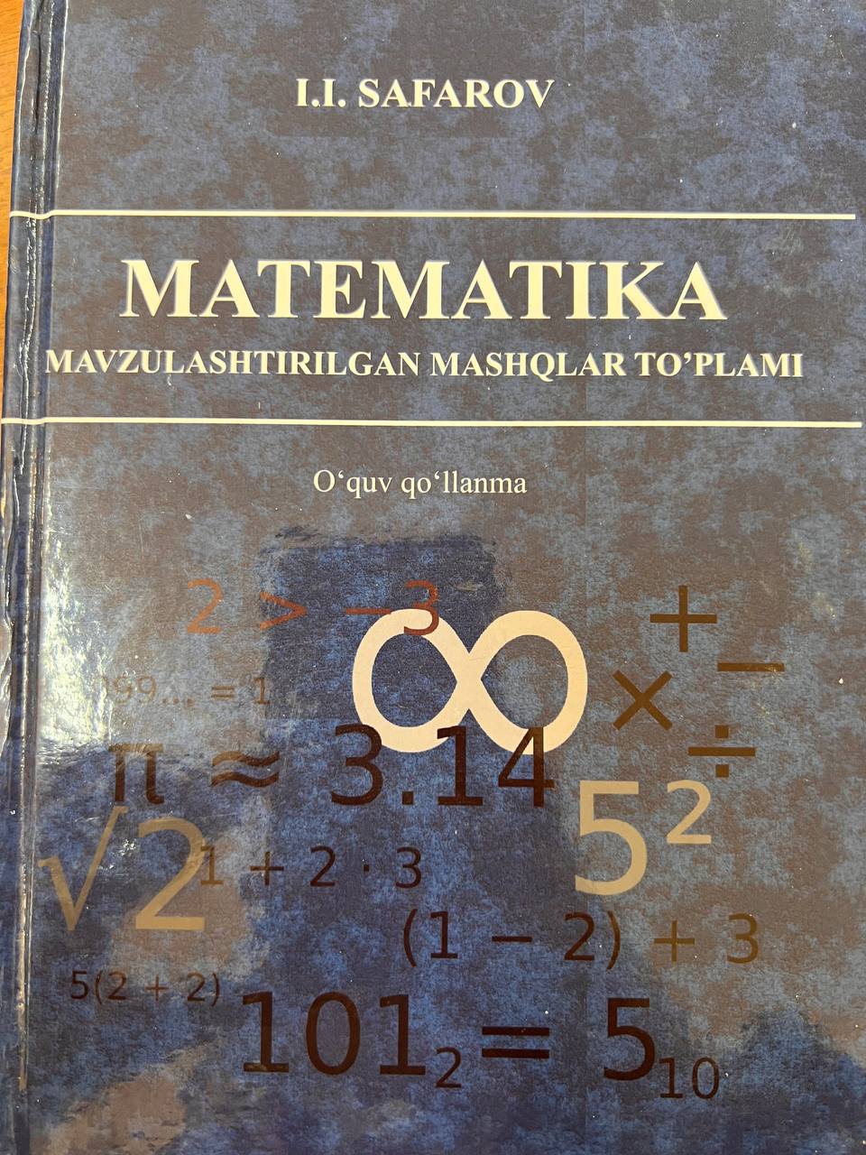 Matematika mavzulashtirilgan mashqlar to'plami