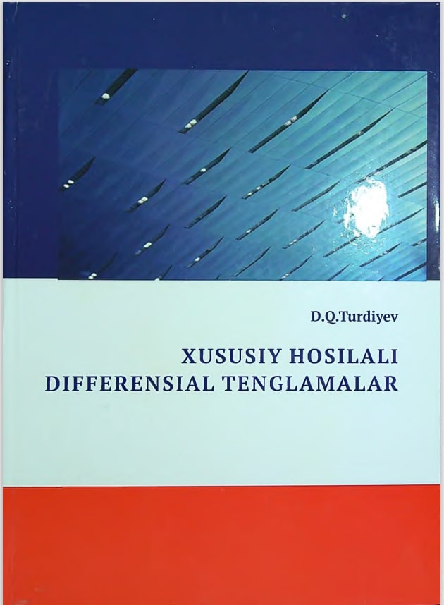 Xususiy hosilali differensial tenglamalar