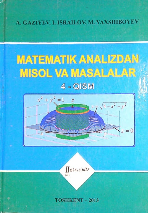Matematik analizdan misol va masalalar