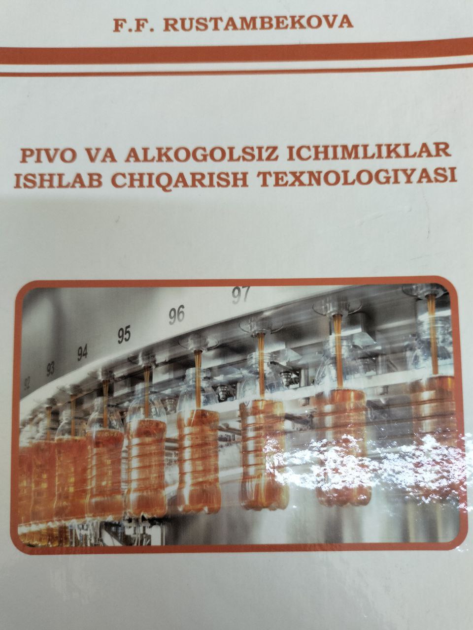 Pivo va alkogolsiz ichimliklar ishlab chiqarish texnologiyasi