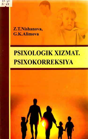 Psixologik xizmat. Psixokorreksiya