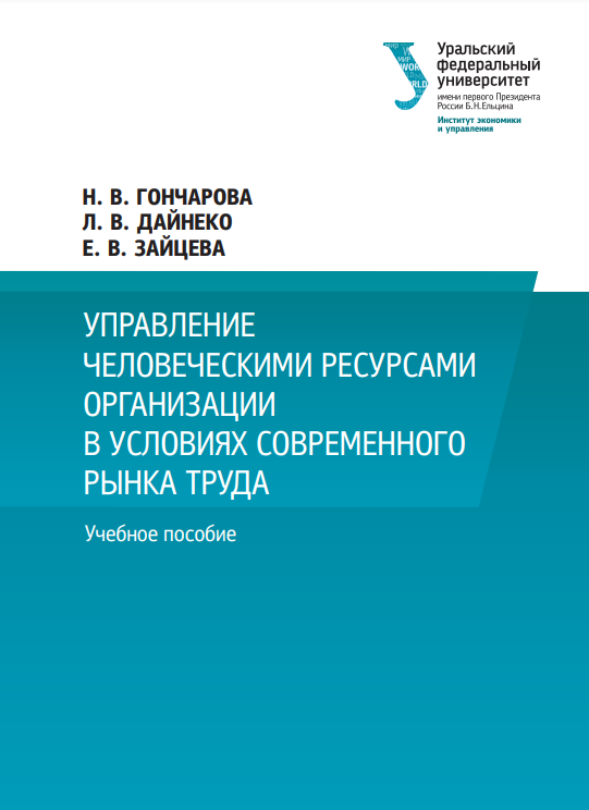 Управление человеческими ресурсами организации в условиях современного рынка труда