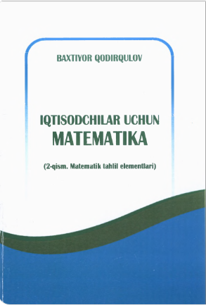 Iqtisodchilar uchun matematika
