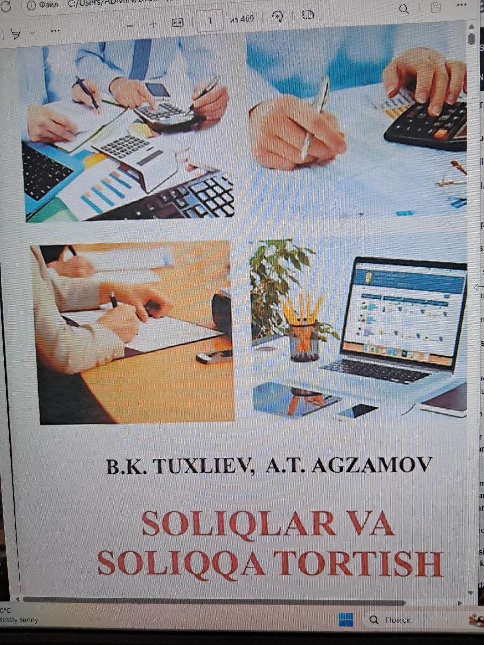Soliqlar va soliqqa tortish