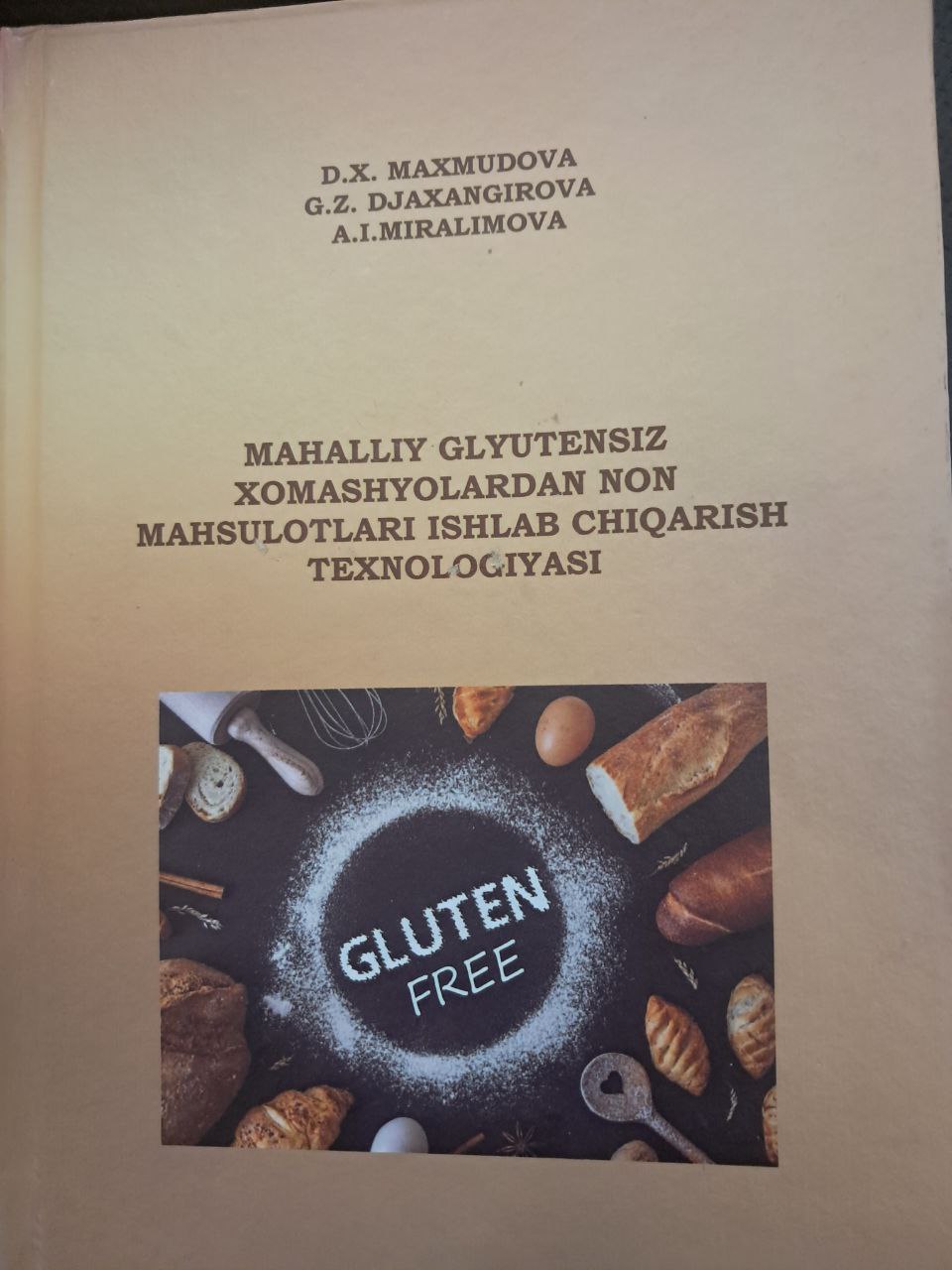 Mahalliy glyutensiz xomashyolardan non mahsulotlari ishlab chiqarish texnologiyasi