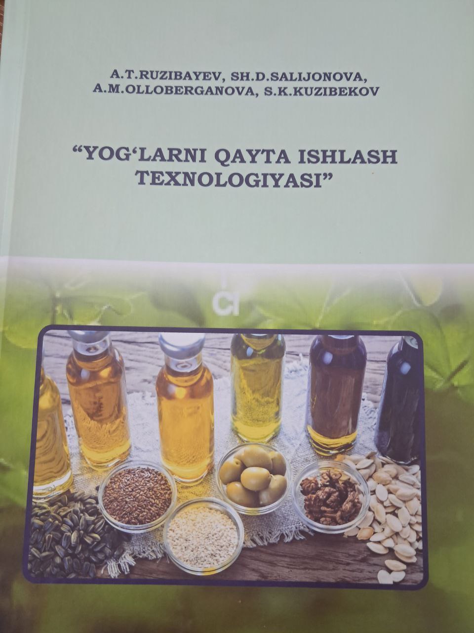 Yog'larni qayta ishlash texnologiyasi