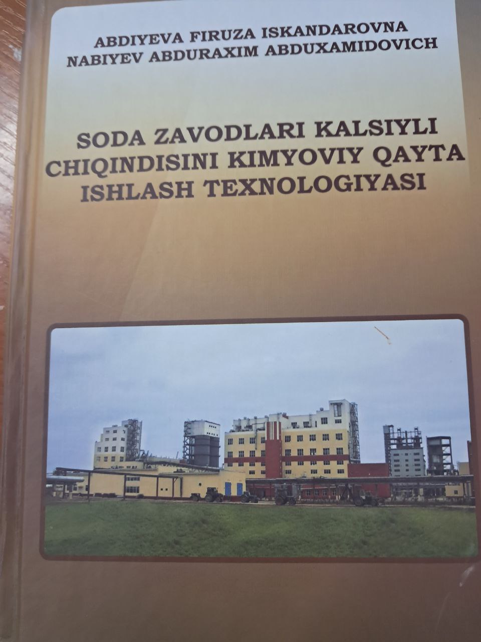 Soda zavodlari kalsiyli chiqindisini kimyoviy qayta ishlash texnologiyasi