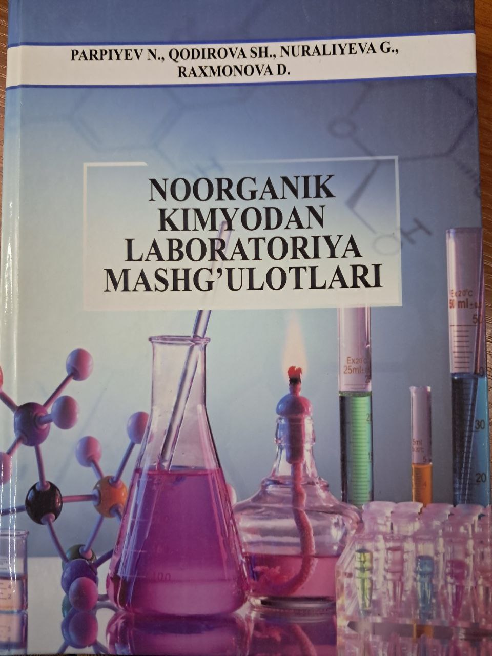 Noorganik kimyodan laboratoriya mashg'ulotlari