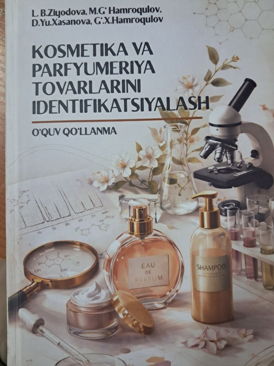 Kosmetika va parfyumeriya tovarlarini identifikatsiyalash