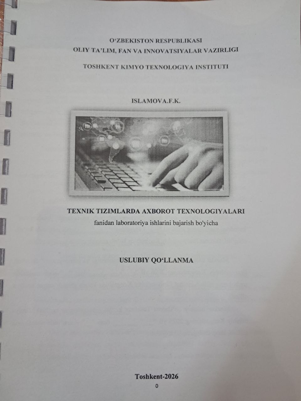 Texnik tizimlarda axborot texnologiyalari