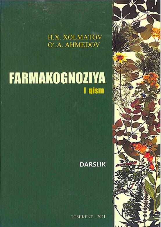 Farmakognoziya 1-qism